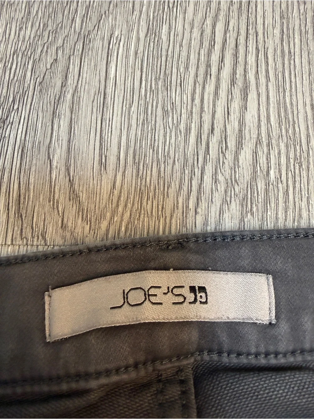 Joes Jeans Mens 33 Slim Fit Graphite Grey Denim Pants Washed Grey Designer Jeans